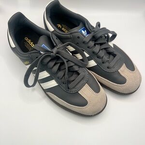 Adidas Samba Sneakers - Gray and White